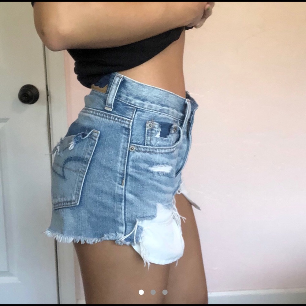 American Eagle festival shorts
